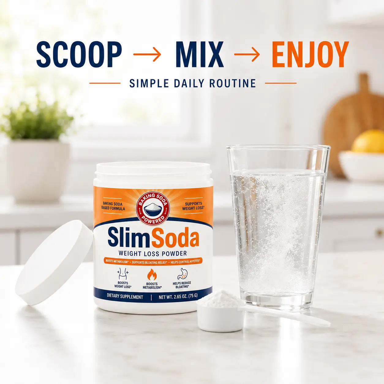 slim soda making steps